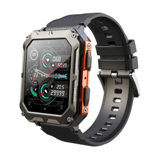 Rubicon RNCF27 Smartwatch / black/orange (SMARUB289)