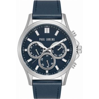 Paul Lorens Men's Watch PL8071A2-6F1 / silver (PL8071A2-6F1)
