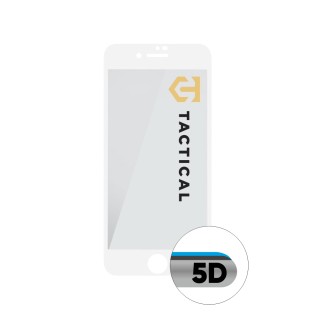 Tactical Glass Shield 5D for Apple iPhone 7/8/SE 2020/SE 2022 / white (TA-2452036)