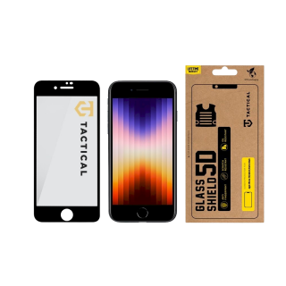 Tactical Glass Shield 5D for Apple iPhone 7/8/SE2020/SE2022 / black (TA-2452035)