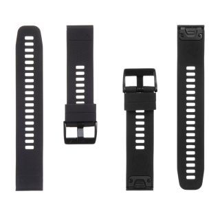 Tactical 426 Silicone Band for Garmin Fenix 5/6/7/8 QuickFit 22mm / black (TA-GM181005)