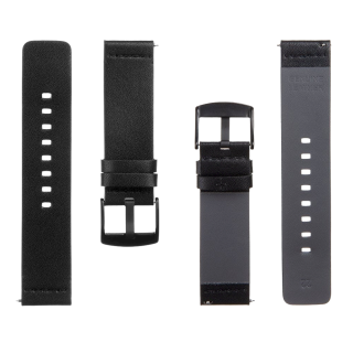 Tactical 307 Leather Band 22mm / black (TA-SH201126)