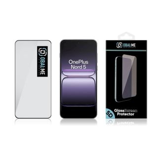 OBAL:ME 5D Glass Screen Protector for OnePlus Nord 5 / black (57983127419)