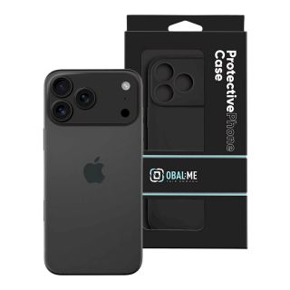 OBAL:ME Matte TPU Cover for Apple iPhone 17 Pro Max / black (57983127334)