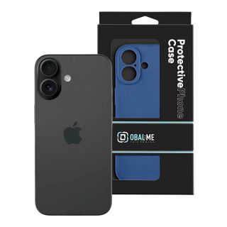 OBAL:ME Matte TPU Cover for Apple iPhone 17 / dark blue (57983127324)