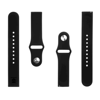 Tactical 432 Silicone Band 20mm / black (TA-2447381)