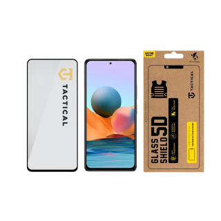 Tactical Glass Shield 5D for Xiaomi Redmi Note 10 Pro/10 Pro Max / black (TA-57983103320)