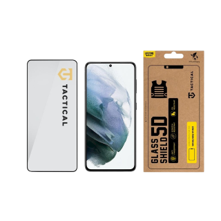 Tactical Glass Shield 5D for Samsung Galaxy S21 / black (TA-57983101856)