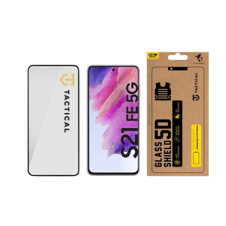 Tactical Glass Shield 5D for Samsung Galaxy S21 FE 5G / black (TA-57983104904)