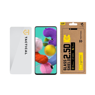 Tactical Glass Shield 2.5D for Samsung Galaxy A51 / clear (TA-2452156)