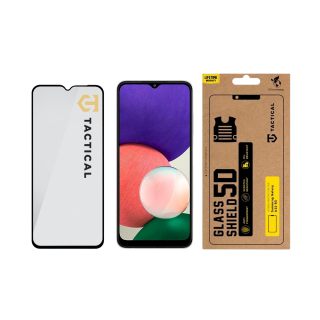 Tactical Glass Shield 5D for Samsung Galaxy A22 5G / black (TA-57983104280)
