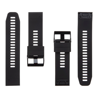 Tactical 668 Silicone Band for Garmin Fenix 5X/6X/7X/8 QuickFit 26mm / black (TA-GM 1810 0 5)