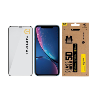 Tactical Glass Shield 5D for Apple iPhone 11/XR / black (TA-2452037)