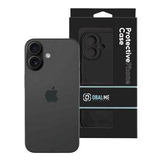 OBAL:ME Matte TPU Cover for Apple iPhone 17 / black (57983127323)
