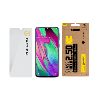 Tactical Glass Shield 2.5D for Samsung Galaxy A40 / clear (TA-2452187)