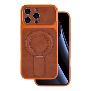 Mocco Luxgrip Mag Back Case for Apple iPhone 16 Pro (MO-LMC-IP-16PR-OR)