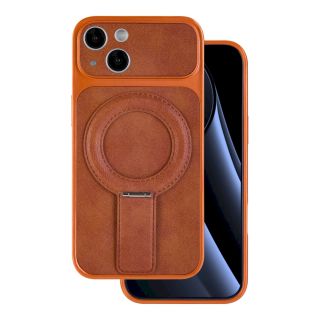 Mocco Luxgrip Mag Back Case for Apple iPhone 15 (MO-LMC-IP-15-OR)