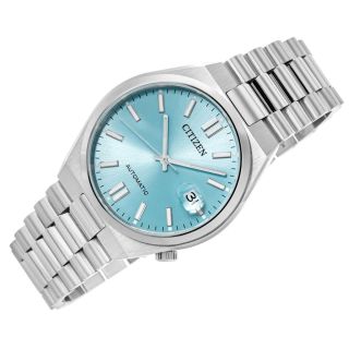Citizen Tsuyosa Men’s Watch 40mm Ice Blue Dial Stainless Steel Bracelet (NJ0151-88M)