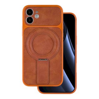 Mocco Luxgrip Mag Back Case for Apple iPhone 12 (MO-LMC-IP-12-OR)