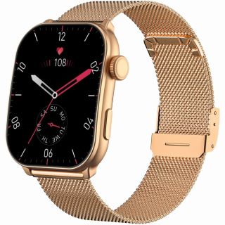 GRAVITY GT28-6 Smartwatch with Strap + Bracelet / Rose Gold Pink (GT28-6)