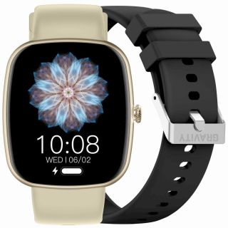 GRAVITY GT18-7 Smartwatch / beige/black (GT18-7)