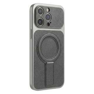 Mocco Luxgrip Mag Back Case for Apple iPhone 16 Pro (MO-LMC-IP-16PR-GR)