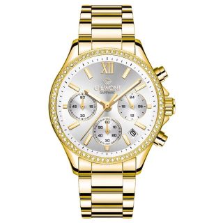 Giewont Sapphire Ladies Watch / gold/silver (GW3670-B2)