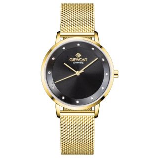 Giewont Sapphire Women’s Watch / gold-black (GW4130-B3)