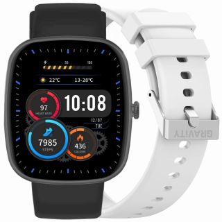 Smartwatch Gravity with 2 Straps GT18-10 / black (GT18-10)