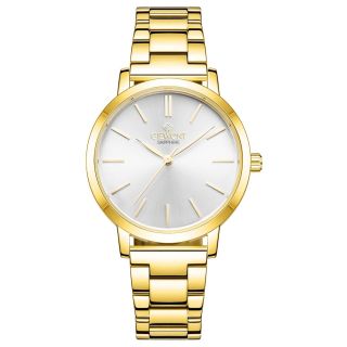 Giewont Sapphire Women’s Watch GW2360-B2 / gold-silver (GW2360-B2)