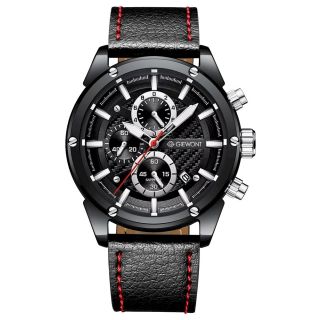 Giewont Men’s Chronograph Watch Sapphire / black (GW8810-A1)