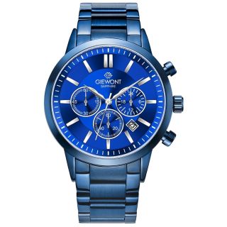 Giewont Chronograph Sapphire Men's Watch / blue (GW8510-B4)