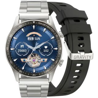 Smartwatch Gravity Bracelet + Strap GT10-6 / silver (GT10-6)