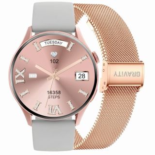 Smartwatch Gravity Strap + Bracelet GT11-8 / Rose Gold (GT11-8)