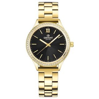 Giewont Sapphire Women’s Watch / gold/black (GW1140-B4)