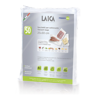 Laica VT35012 Vacuum storage bags for storaging food 25×28 cm 100pcs (VT35012)