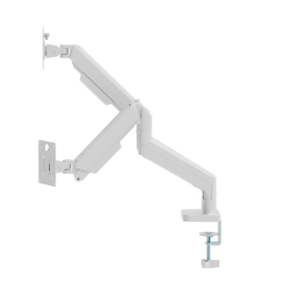 Gembird MA-DA2-06-W Mount for 2 monitors 17 " -32 " / White (MA-DA2-06-W)