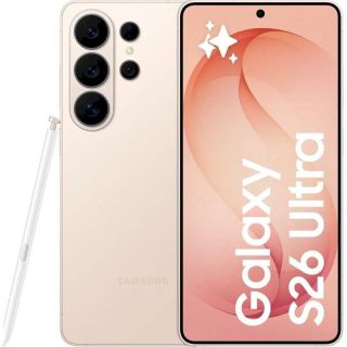 Samsung Galaxy S26 Ultra 5G Smartphone 12GB / 512GB Pink Gold (SM-S948BZDGEUE)
