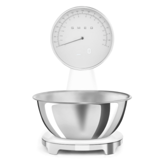Smeg KSF01WHWW Kitchen scale 1.8L white (KSF01WHWW)