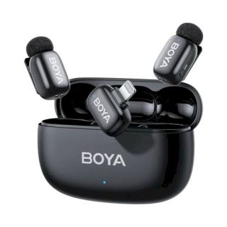 BOYA Mini 2-03 Lightning Wireless Microphone Set (2TX 1xRX) / 2.4GHz / 48kHz/24bit (BOYA-mini-2-03)