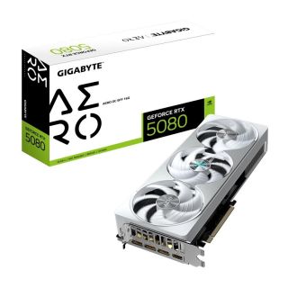 Gigabyte GeForce RTX5080 AERO OC SFF Graphics card 16G / GDDR7 / 256bit PCIe 5.0 (GV-N5080AERO OC-16GD)
