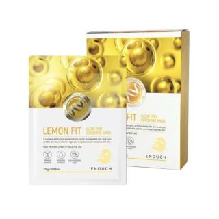 Enough Lemon Fit Glow Sunshine Mask 25g (8809755466237)