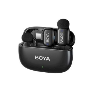 BOYA Mini 2-02 USB-C Wireless Microphone Set (2TX 1xRX) / 2.4GHz / 48kHz/24bit (BOYA-mini-2-02)