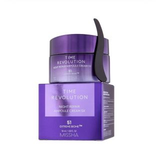 Missha Time Revolution Night Repair Ampoule Cream 5X 50ml (8809747922048)