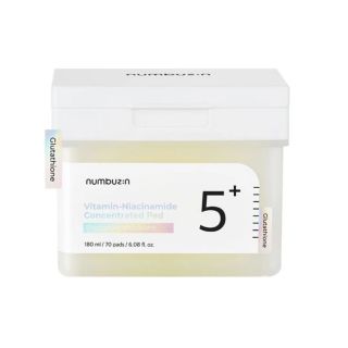 Numbuzin No.5 Vitamin‑Niacinamide Concentrated Pad 70 pads (8809652581781)