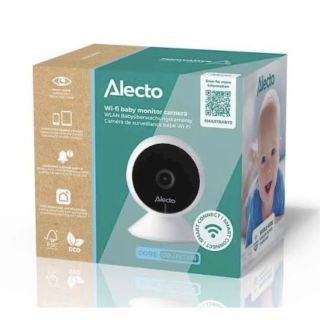 Alecto SMARTBABY5 Wi‑Fi Baby Monitor With Camera White (SMARTBABY5)