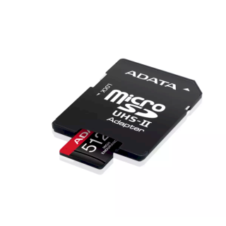 ADATA AUSDX512GUI3V30SHA2‑RA1 MicroSDXC Class 10 Memory Card 512GB (AUSDX512GUI3V30SHA2-RA1)