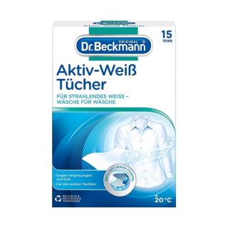 Dr. Beckmann Laundry Bleaching Wipes 15 pcs. (4008455049816)