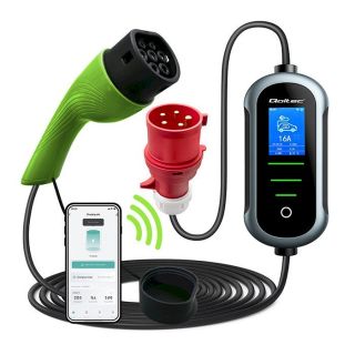 Qoltec 52437 Electric car charger 22 kW / 400 V / 7m cabel (52437)