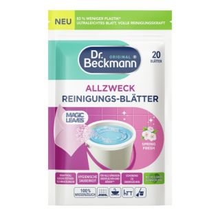 Dr. Beckmann Floor & Multi‑Surface Cleaning Sheets Magic Leaves Spring Fresh 20 pcs. (4008455097312)